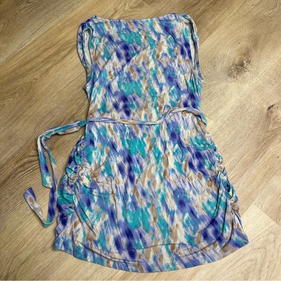 Liz Lange Maternity Scoopneck TieDye Top size S - Picture 2 of 5